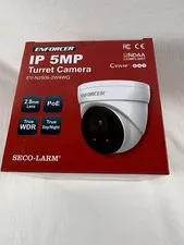 Seco-Larm EV - N2506-2W4WQ IP 5 MP Enforcer Turret Camera New