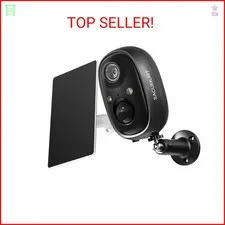 WiFi Security Cameras Wireless Outdoor, Solar Camera, SD/Cloud Storage