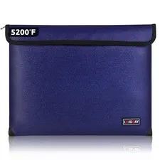 Fireproof Bag 5200°F 8-Layer Thermal Insulated Waterproof - Protect Valuables