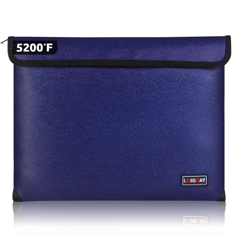 Fireproof Bag 5200°F 8-Layer Thermal Insulated Waterproof - Protect Valuables