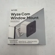 Wyze Window Mount for Wyze Cam OG, v3, v3 Pro Sealed