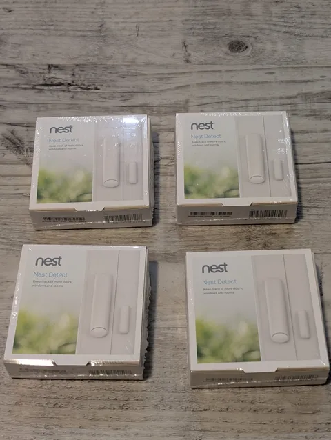 Google Nest Detect Sensor for Doors and Windows (Set Of 4) H1100WES NIB SEALED