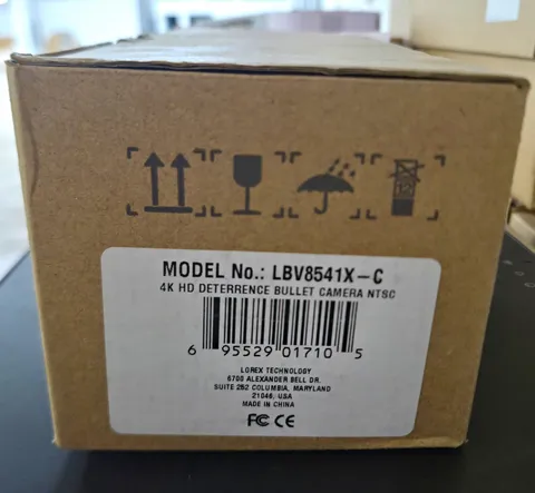 Lorex LBV8541X-C Wired CCTV Bullet Surveillance Camera 4K HD