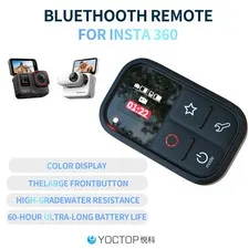 YOCTOP is suitable for Insta360 sports cameras X3, X4, X5, GO 3S, Ace Pro2 Bluet