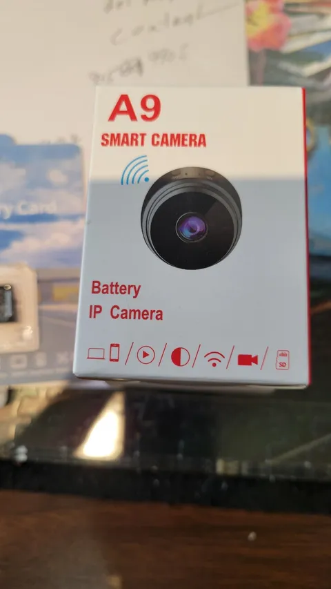A9 Smart Camera Battery IP Wireless Camera A9A-CC (COMES WITH 64 GB MEMORY CARD)