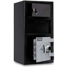 Mesa Safe B-Rate Depository Safe MFL2014C-OLK Front Loading Combo Lock-Keyed