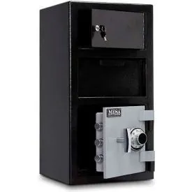 Mesa Safe B-Rate Depository Safe MFL2014C-OLK Front Loading Combo Lock-Keyed