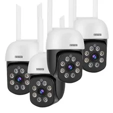 2K 3.0MP Outdoor WiFi PTZ Security Camera, 2.4G WiFi, Auto Tracking, 2 Way Au...