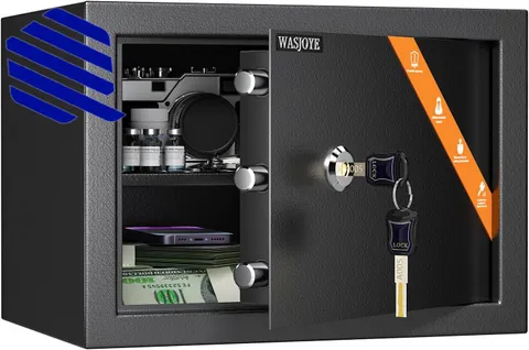 Cabinet Safe with Key for Money 1.2 Cu Ft Key Lock Box Safe Box Coffre Fort for