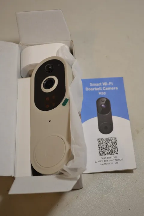 Smart Wi-Fi Doorbell Camera M50 Beige