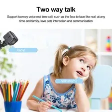 Small WiFi Camera 1080p HD Two Way Intercom For Family Monitoring Premium