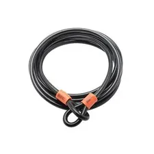 Burg Wächter Double Ring Spiral Safety Cable 500cm With Eyelets