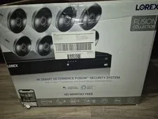 Lorex 4K Fusion Security System 8x 4K Cameras 16CH 3TB NVR 