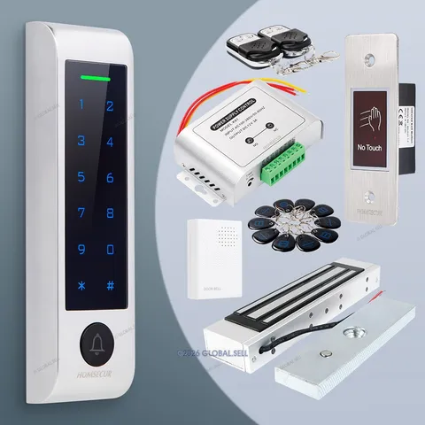 HOMSECUR Weatherproof WIFI RFID Access Control Set Lock APP Unlock