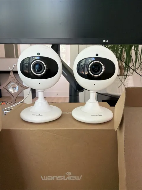Wansview White 720P X Series Wifi IP Cameras 2 pack