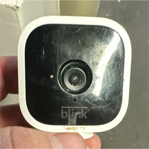 Blink Mini Indoor Wi-Fi IP Camera 1080p Color Alexa Compatible White/Black