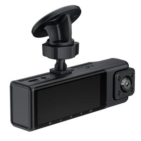 Three Lens Dash Cam Night Vision WIFI Car Video Recorder Camera 170° Wide Angle