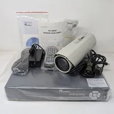 Rainbow Color CCTV System Digital Video Recorder RDE412-250 Camera OCL48VD5H