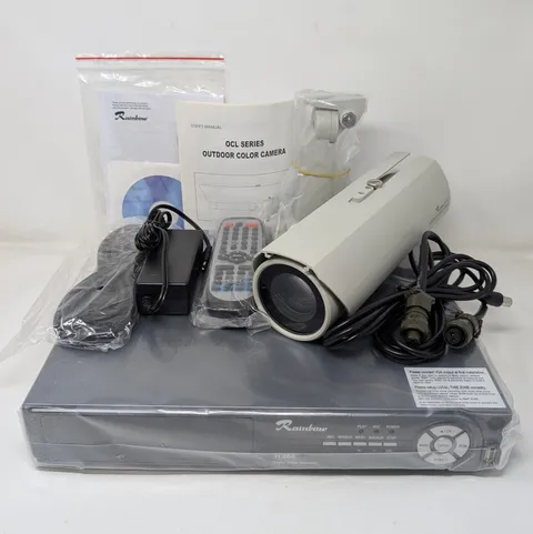 Rainbow Color CCTV System Digital Video Recorder RDE412-250 Camera OCL48VD5H