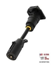 7-Way Adapter with Power Switch for RV Camera System Compatible with Furrion