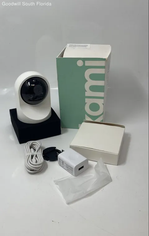 Kami White Indoor Smart Home Wireless Security Camera Not Tested