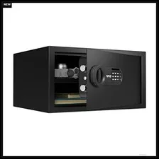 Cabinet Safe 1.0 CuFt Digital Keypad Lock Steel Body Dual Key Override Mounting