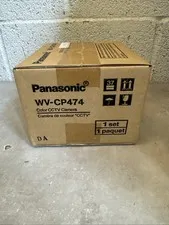 New in the Box Sealed - Panasonic WV-CP474 Color CCTV Camera