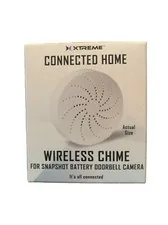 Xtreme Connected Home Smart Wireless Chime For Snapshot Battery Doorbell Camera