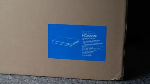 VIVOTEK ND8322P 8-Channel PoE NVR Network Video Recorder New Open Box