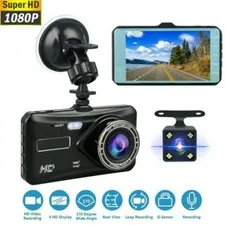 Car DVR Dash Camera Dual Lens HD 1080P Video Recorder Night Vision Dashcam SUB