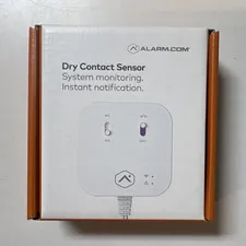 Alarm.com ADC-S40-DC Wireless Dry Contact Sensor, Indoor, Battery, Instant Alert