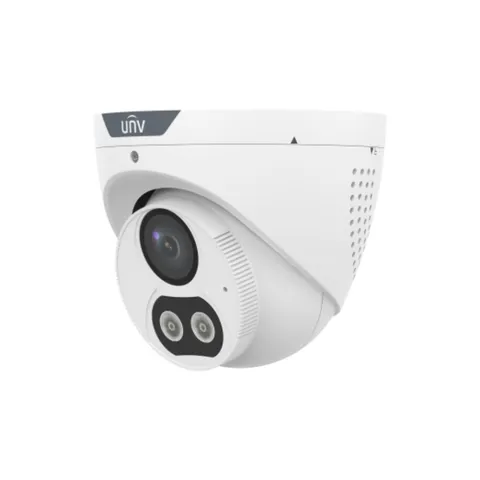 UNV 8MP 4K Dual-Light Turret IPC3618SR-ADF28KMC-DL-H 2-Way Audio Mic Speaker PoE