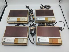 Lot of 4 VTG Realistic Plug n Talk FM Wireless Intercom Model 43-212A PARTS ONLY