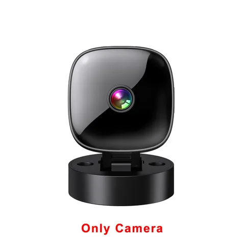 HD 1080P Mini Wifi Camera Infrared Night Vision Camera 360° Rotatable Home Secur