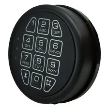 Gun Safe Replacement Lock Electronic Black Matte keypad Safe Lock