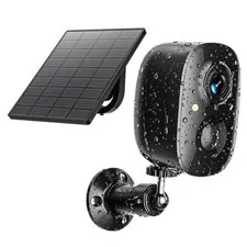Security Cameras Wireless Outdoor 2K Solar Powered WiFi Cameras for 1 Solar Cam