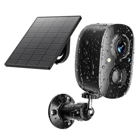 Security Cameras Wireless Outdoor 2K Solar Powered WiFi Cameras for 1 Solar Cam