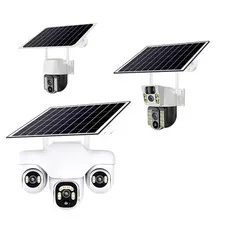 Solar CCTV Cam – 1/2/3 Lens, 1/2/3 Screen, WiFi/4G