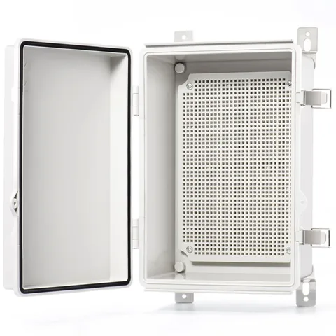 QILIPSU Junction Box IP67 Waterproof Plastic 11.2"x7.7"x5.1", Grey Cover