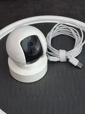 TP-Link Kasa Spot Pan/Tilt EC70 1080p Indoor Wi-Fi Camera, White, Audio