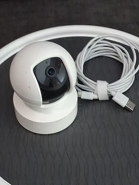 TP-Link Kasa Spot Pan/Tilt EC70 1080p Indoor Wi-Fi Camera, White, Audio
