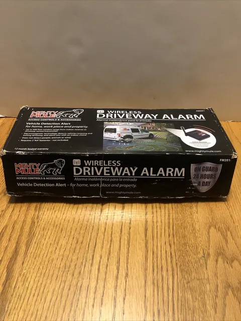Mighty Mule FM231 Wireless Driveway Alarm Electromagnetic Vehicle Detection