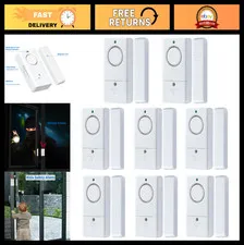8-Pack Window Door Alarms for Kids - Home Security System with Chime for Safety
