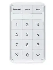 Wyze Home Security System Wireless Keypad, White