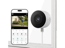 owltron 2K Window Camera | 5G & 2.4GHz | 3MP Off-White