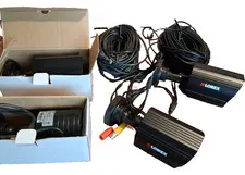 Set of 4 Lorex Night Vision HR Color IR Security Camera - MC6945 - Weatherproof