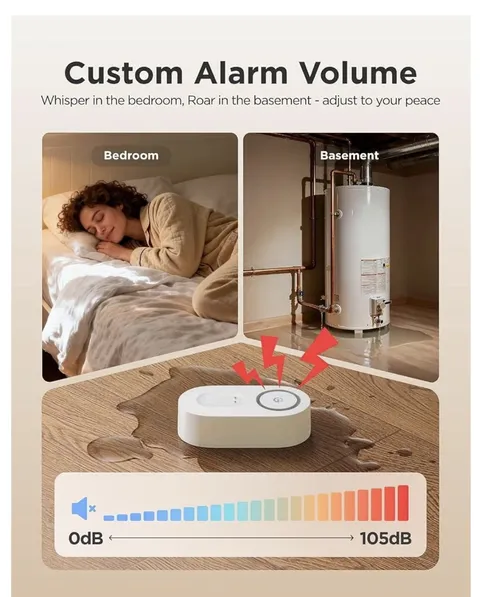 GoveeLife Wi-Fi Water Leak Detector offers ultra-sensitive detection