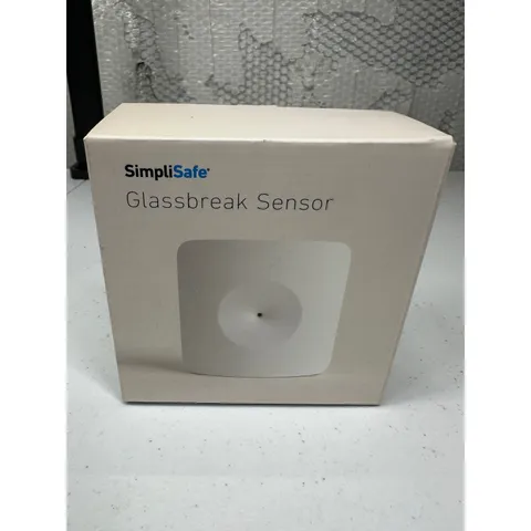 SimpliSafe Glassbreak Sensor - Sound Detection Technology - Latest Gen White