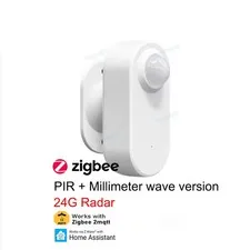 Zigbee Human Presence Sensor ZG-204ZM 24G Radar PIR Motion Tuya