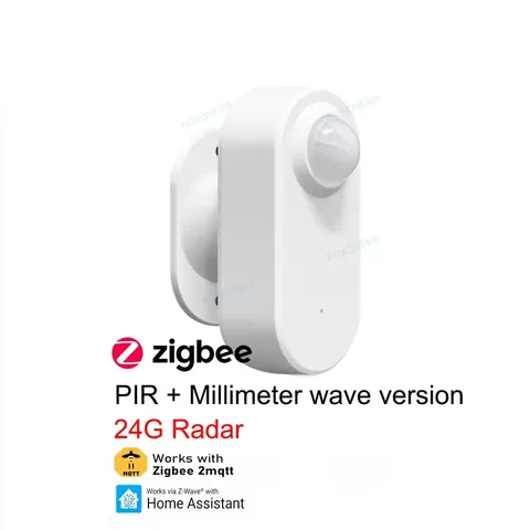 Zigbee Human Presence Sensor ZG-204ZM 24G Radar PIR Motion Tuya